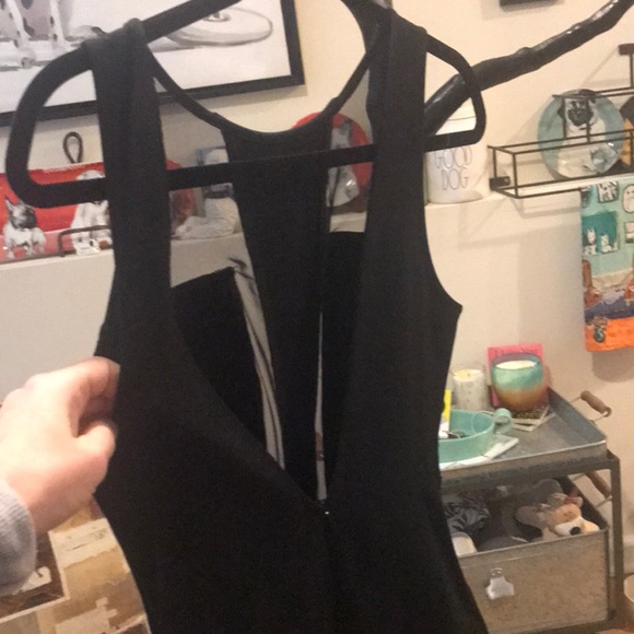 Adorable little black bodycon mesh dress - Picture 3 of 3